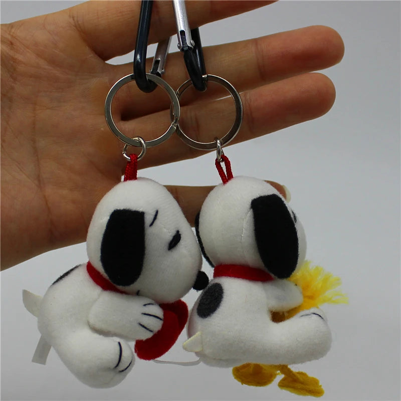 Snoopy Adorable Plush Keychain