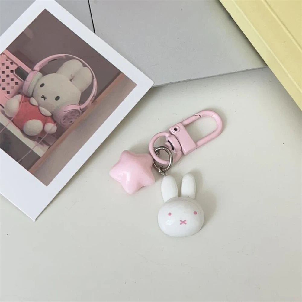 Miffy Star Keychain
