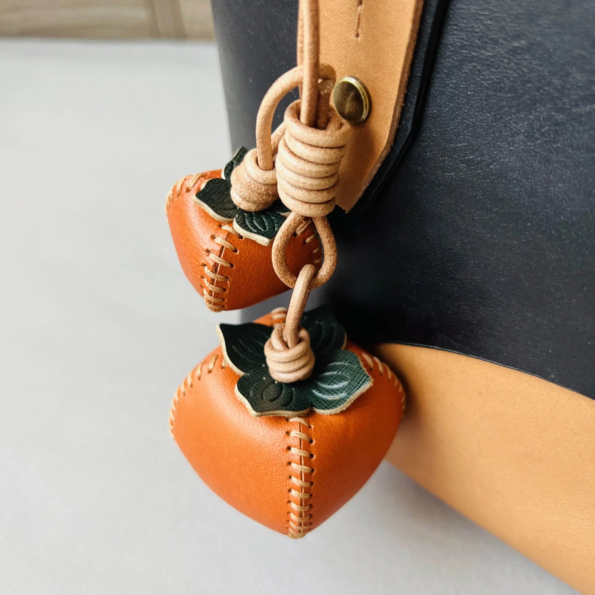 Persimmon Bag Charm