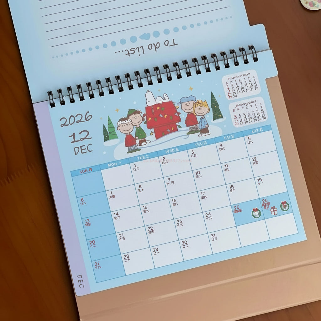 Snoopy 2026 Comic Calendar