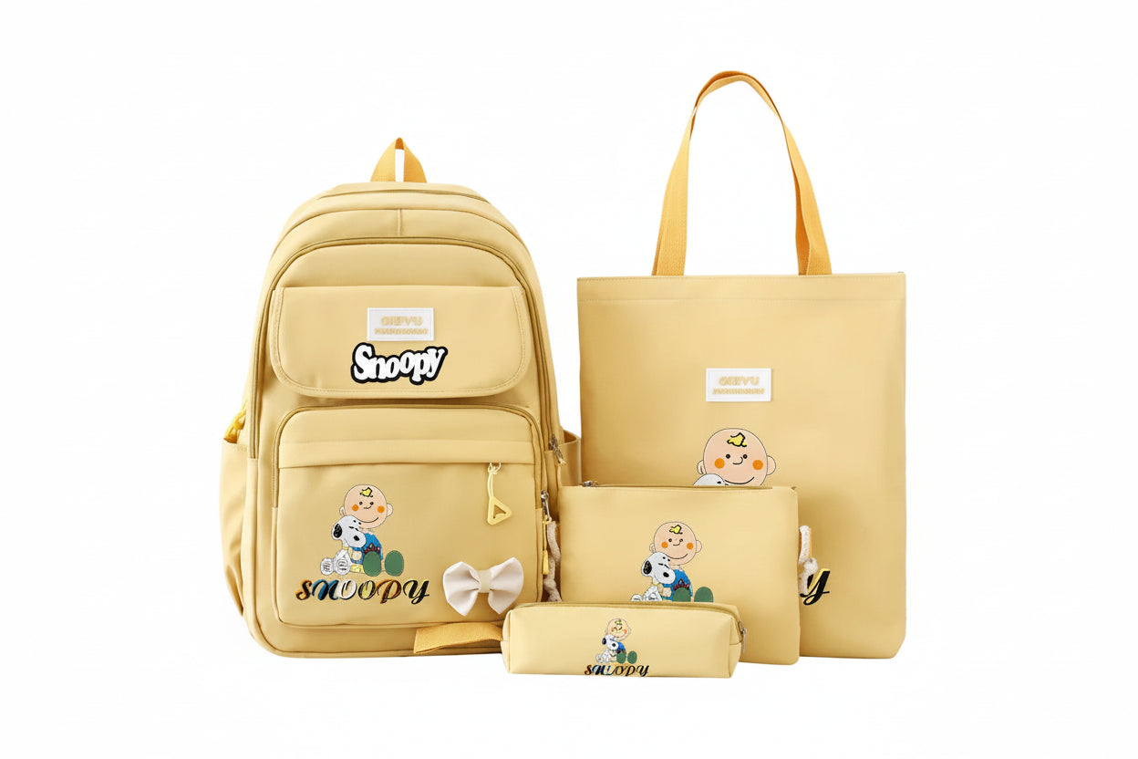 Snoopy Essential 4pcs Backpack