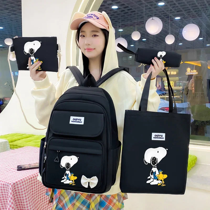Snoopy Essential 4pcs Backpack