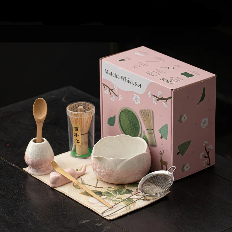 Sakura Matcha Bowl Set