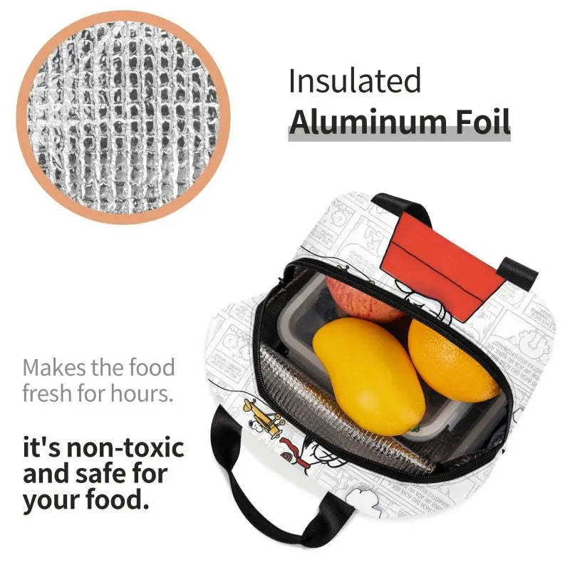 Snoopy Follow Me Lunch Bag