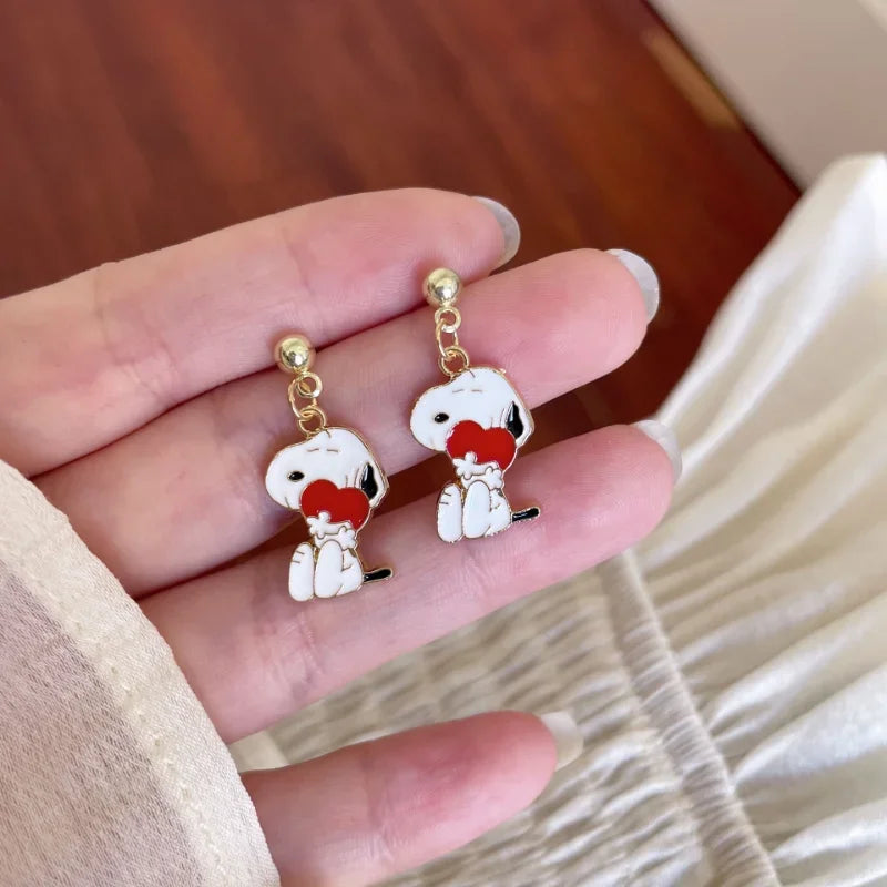 Snoopy Kawaii Earrings