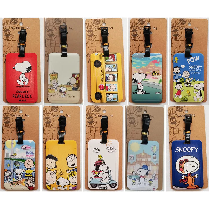 Snoopy & Friends Luggage Tag