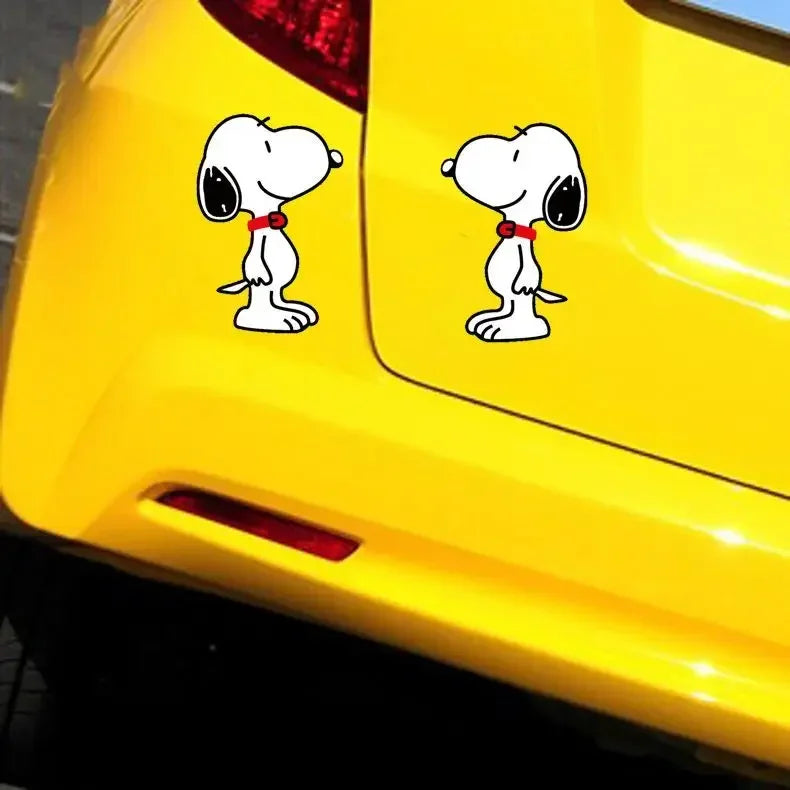 Snoopy Moods Car Sticker