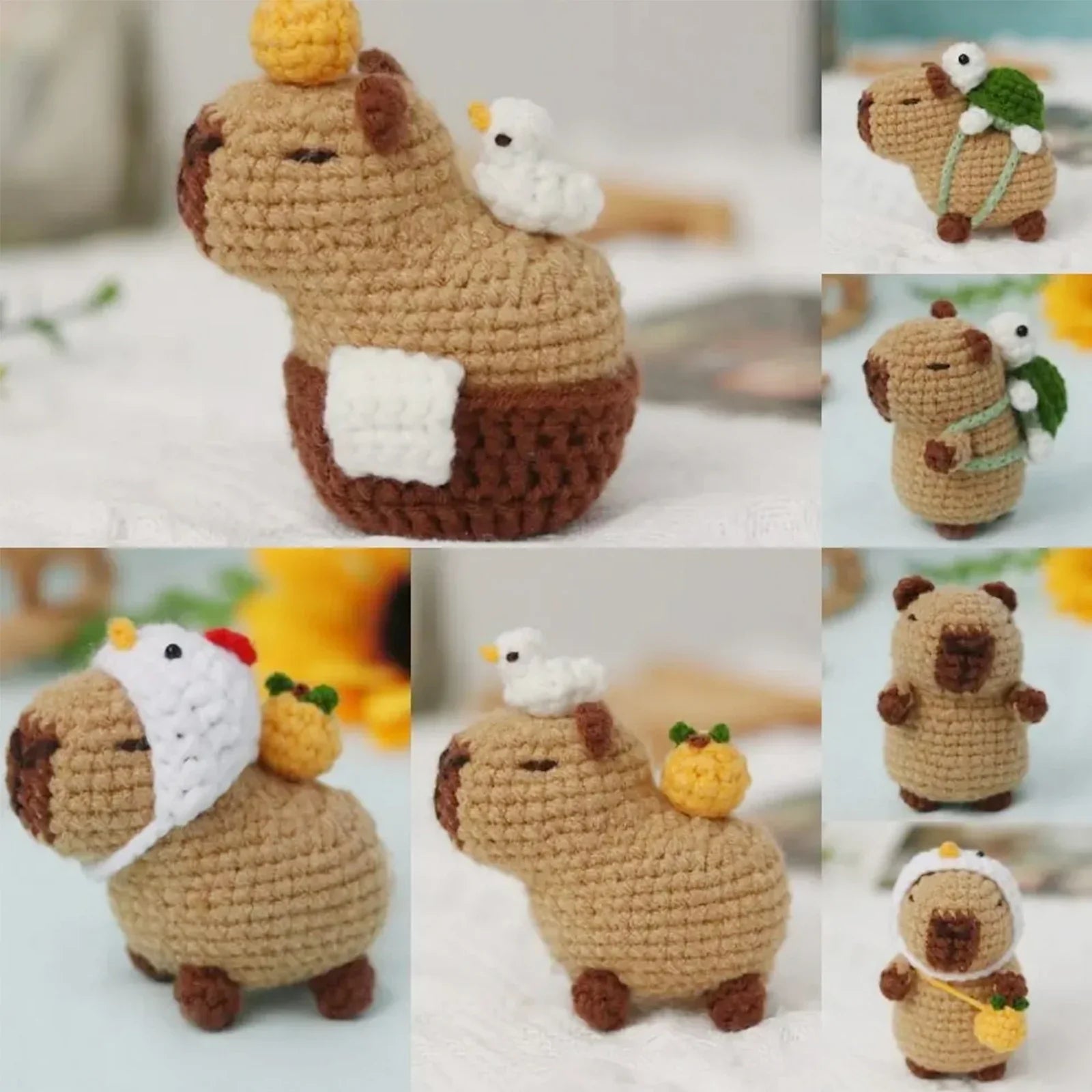 Capybara Diy Crochet Kit