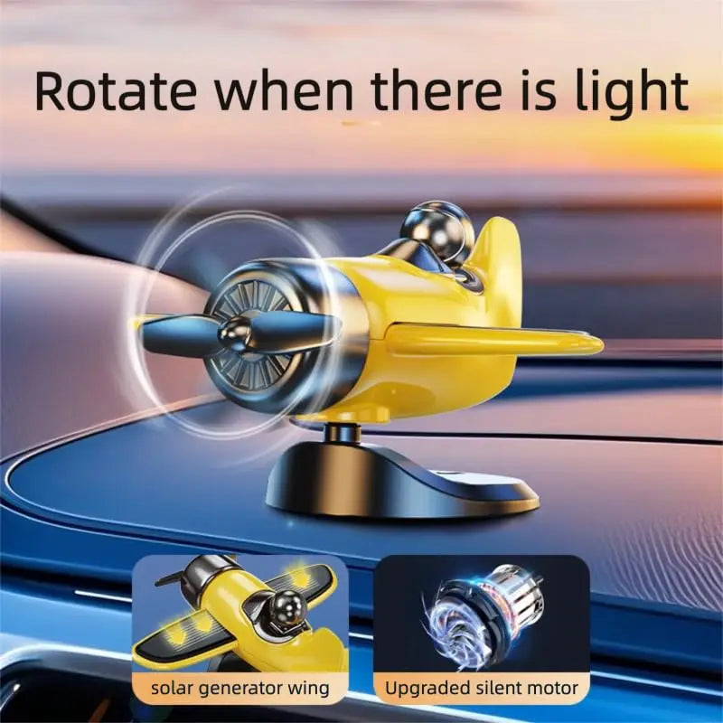 Airplane Solar Powered Car Accessories