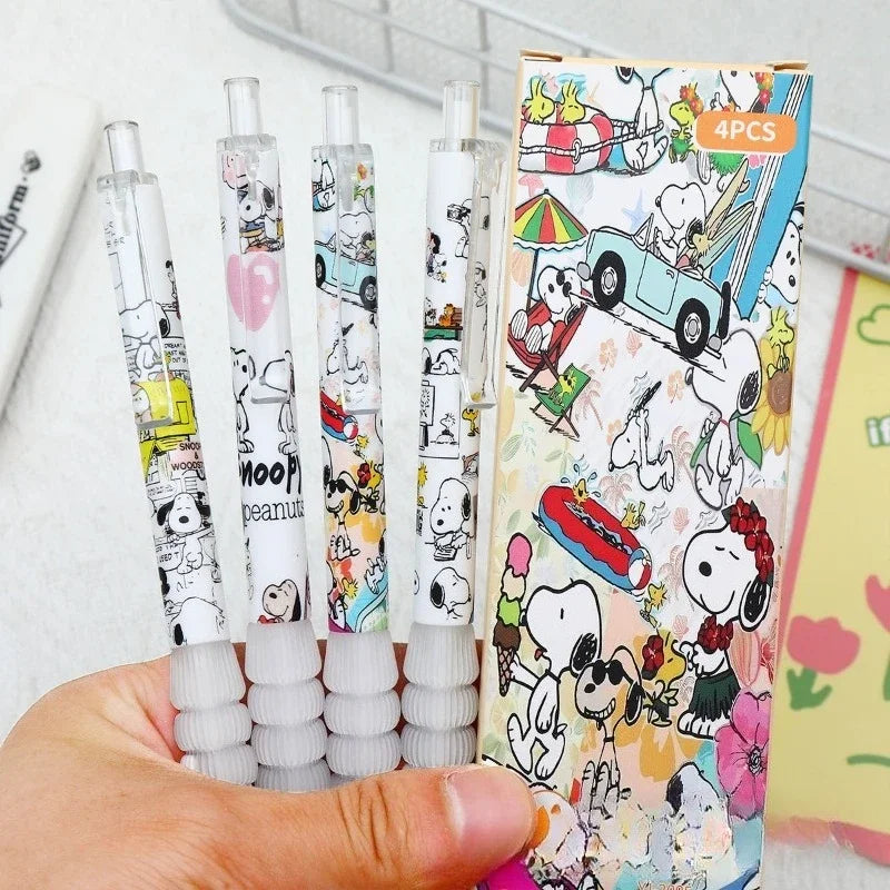 Snoopy Retro 0.5mm Pens 4pcs