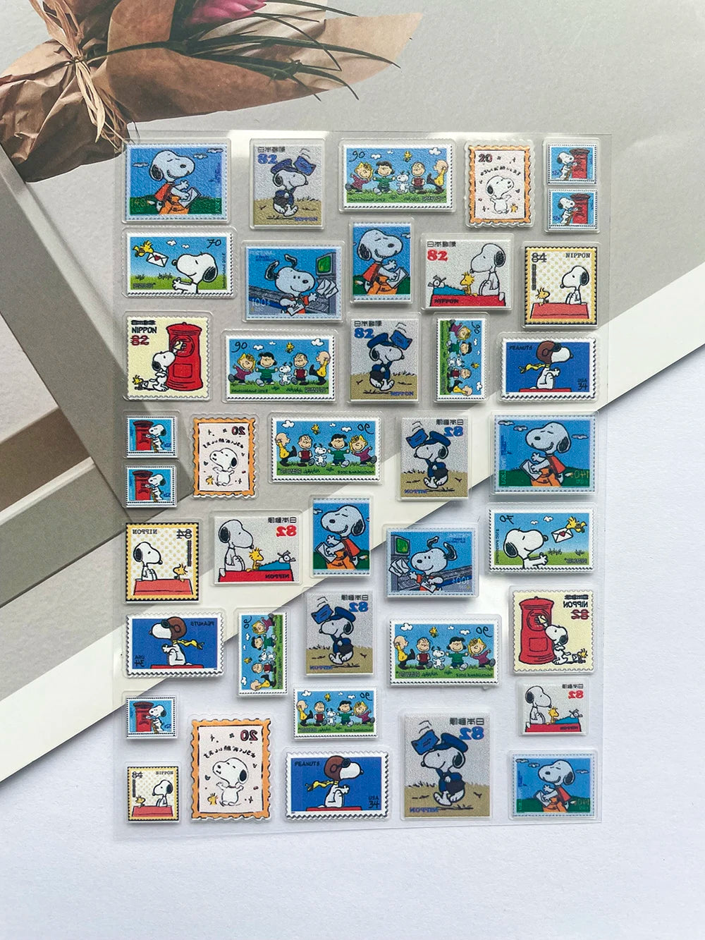Snoopy Stamp Mini Stickers