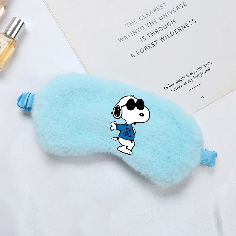 Snoopy Plushy Eye Mask