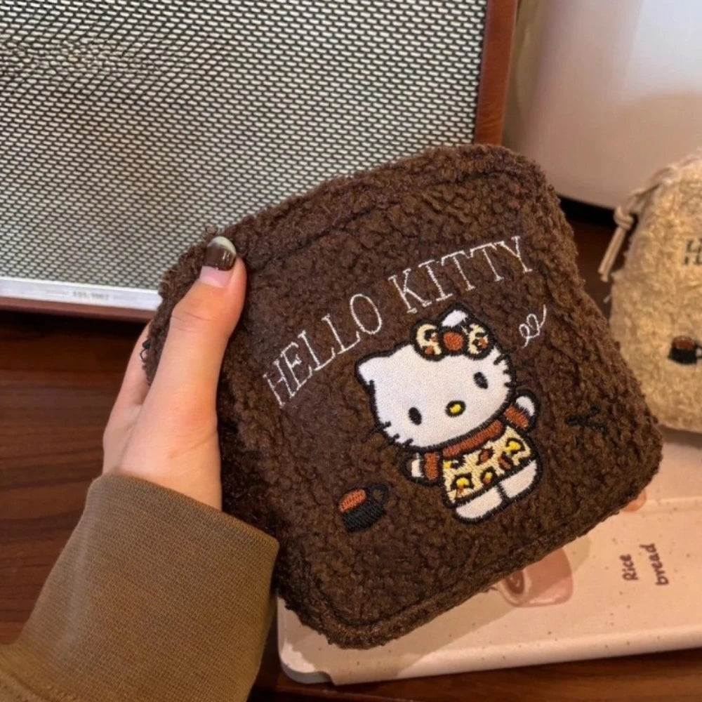 Hello Kitty Plush Storage Bag