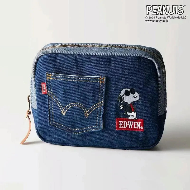 Snoopy Denim Pocket Wallet