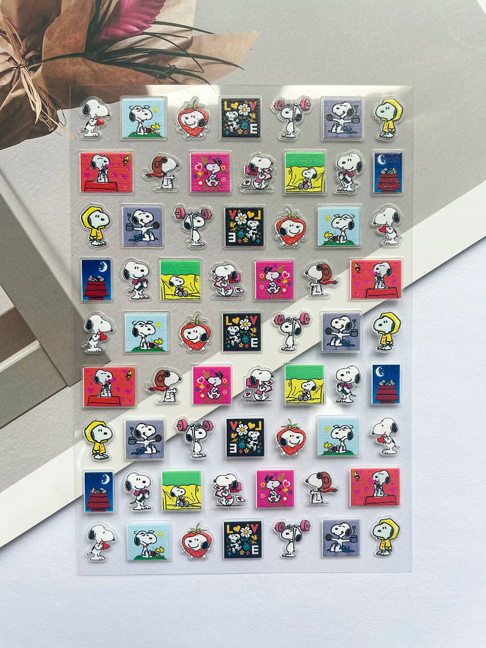 Snoopy Stamp Mini Stickers