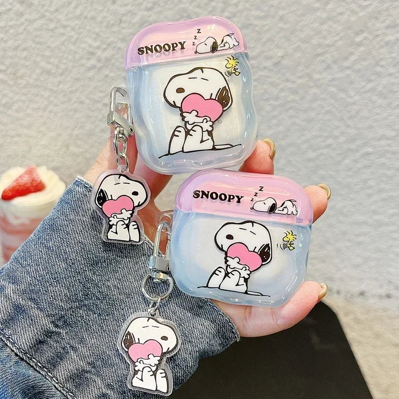 Snoopy Love AirPods Case