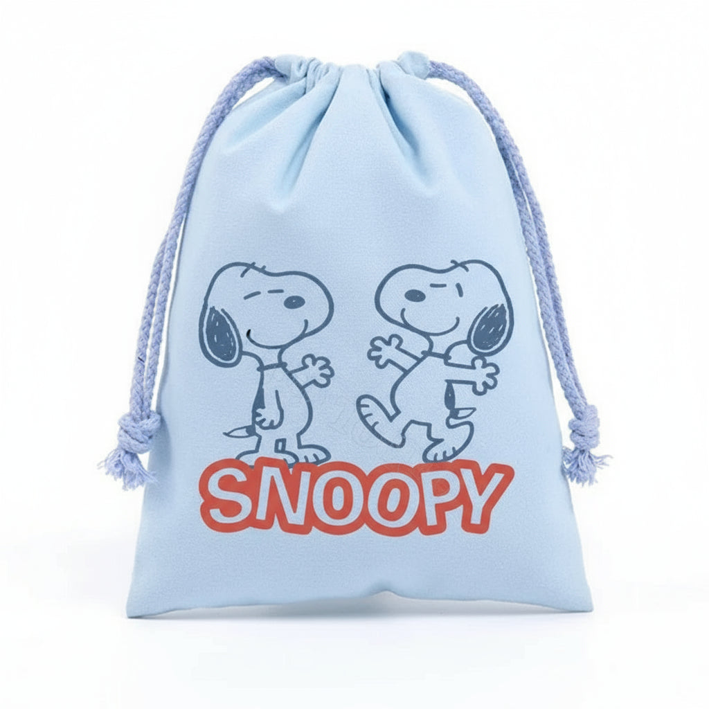 Snoopy Adventure Drawstring Bag