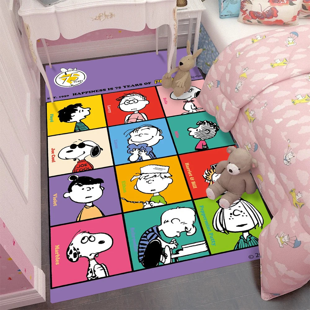 Snoopy Family Rug