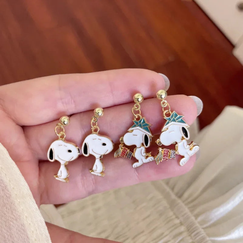 Snoopy Kawaii Earrings