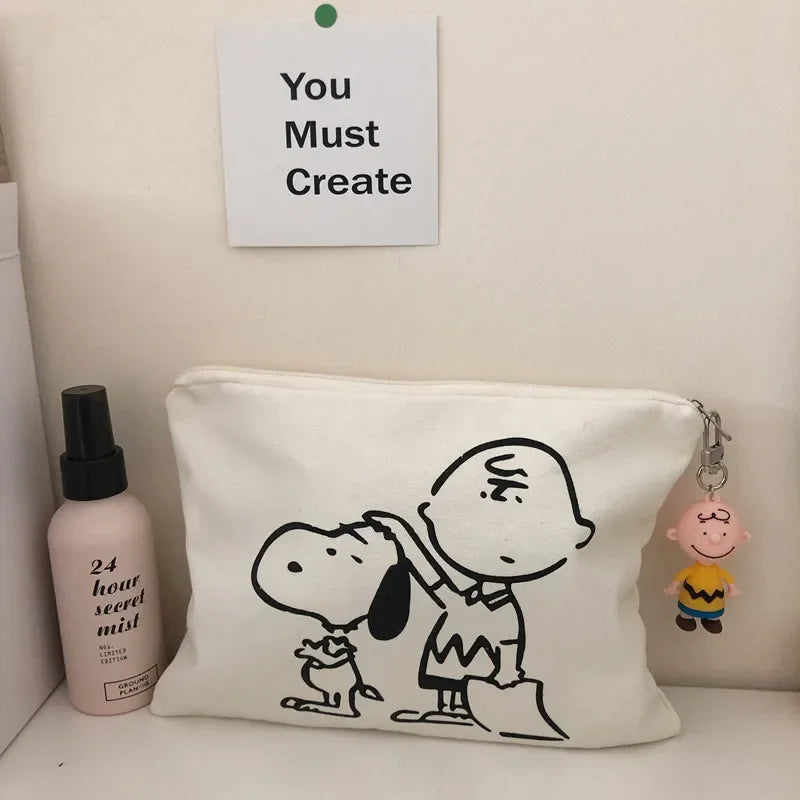 Snoopy & Charlie Cosmetic Bag