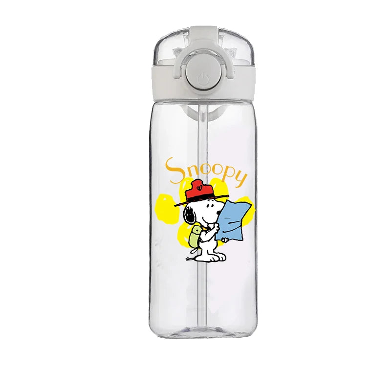 Snoopy Transparent Drink Bottle