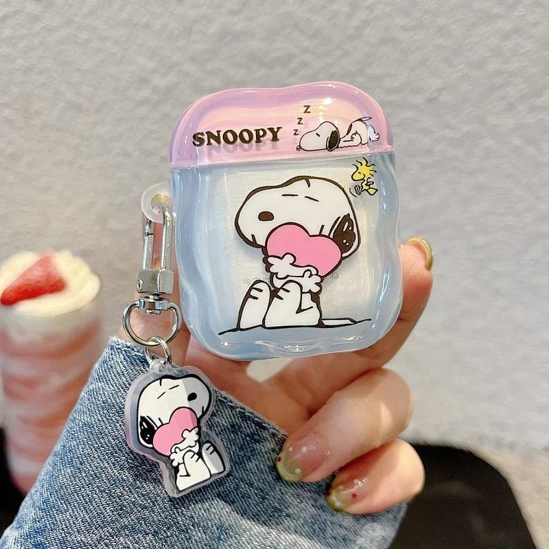Snoopy Love AirPods Case