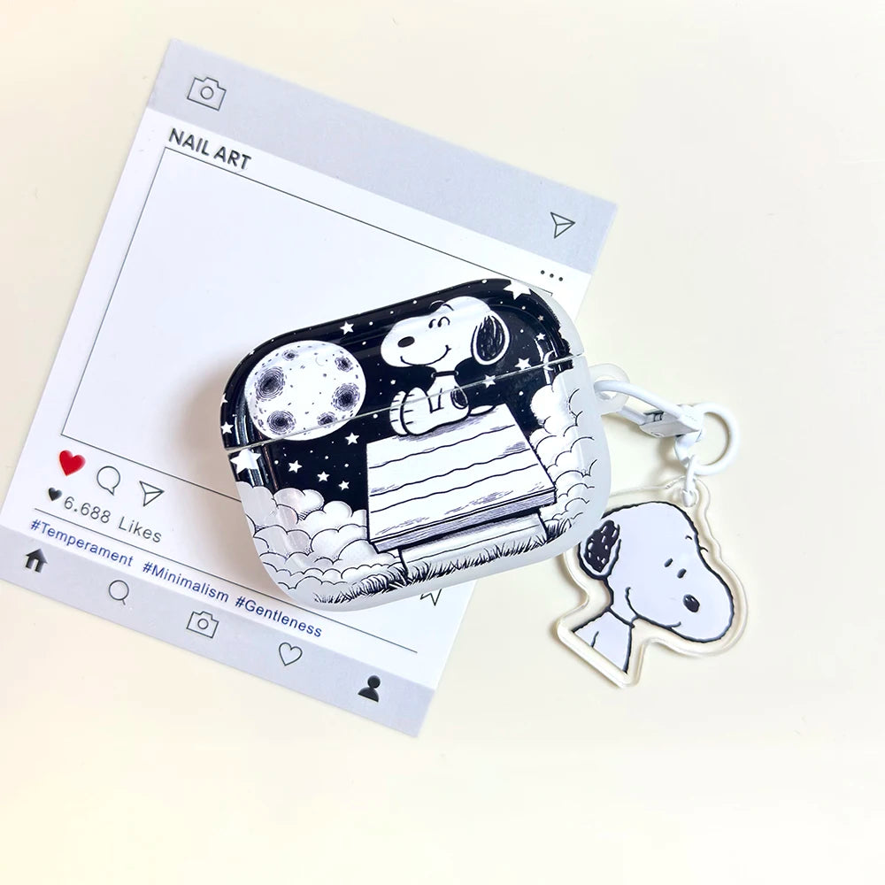 Snoopy Space AirPods Case