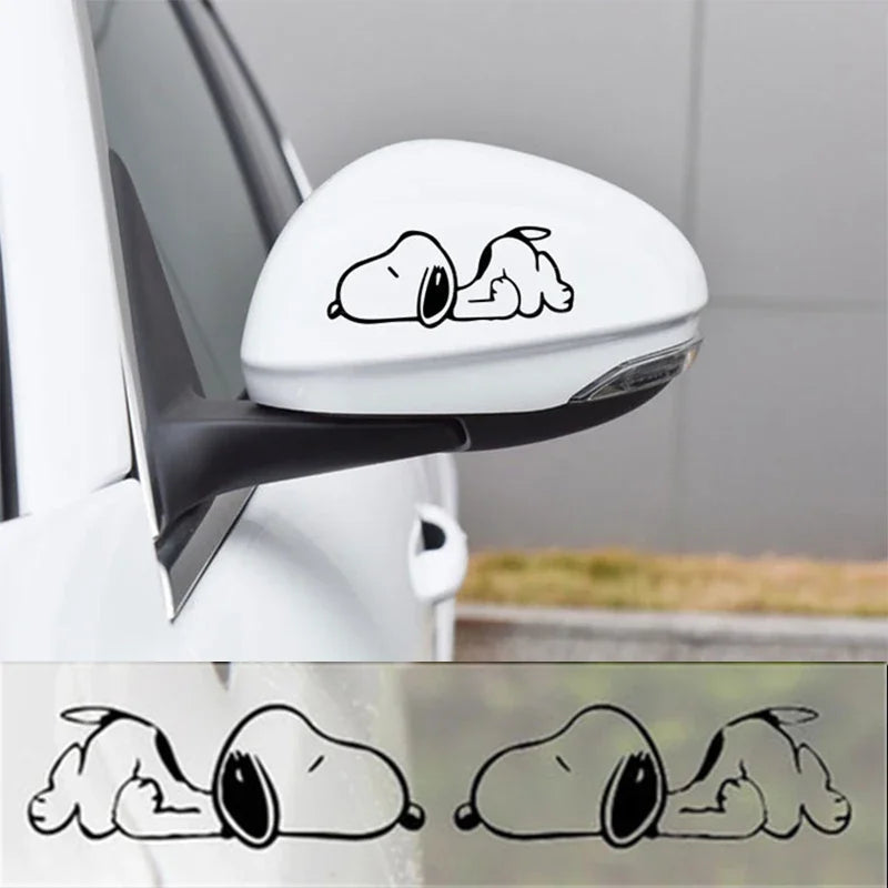 Snoopy Sleepy Car Sticker