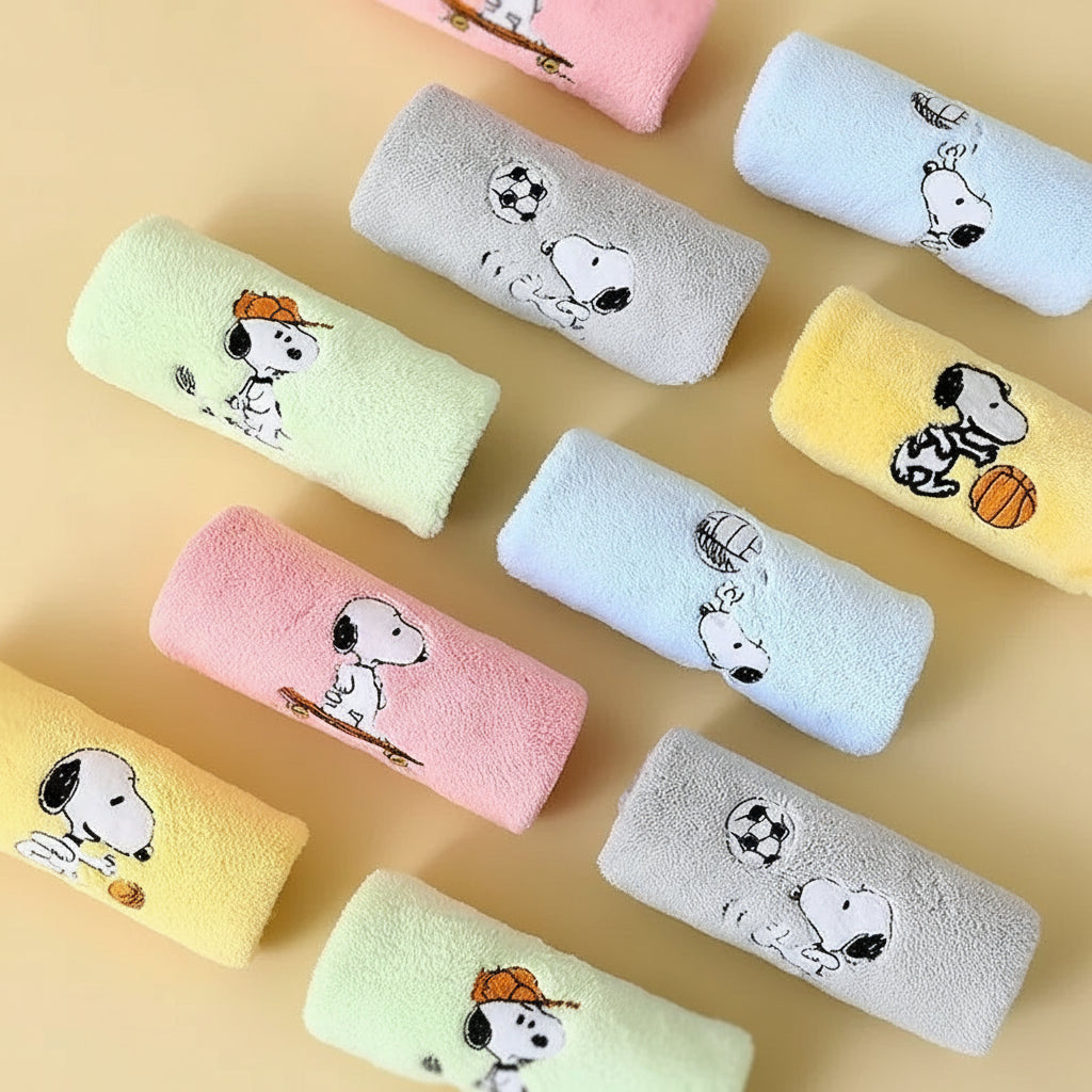 Snoopy Small Towel 5pcs Set