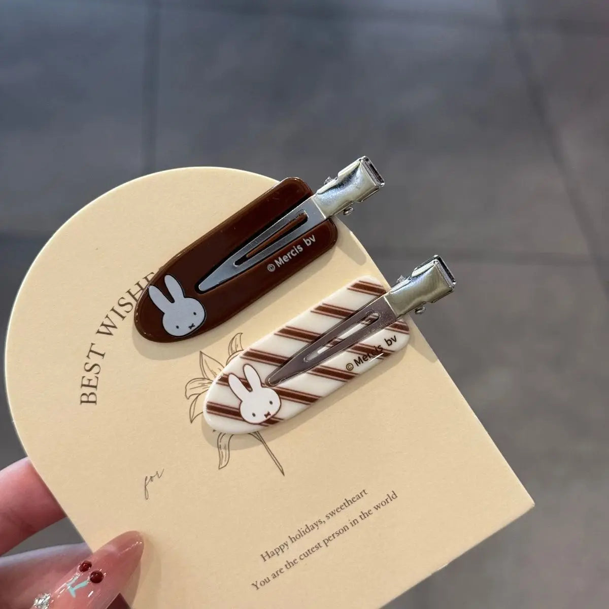 Miffy Kawaii Hair Clip