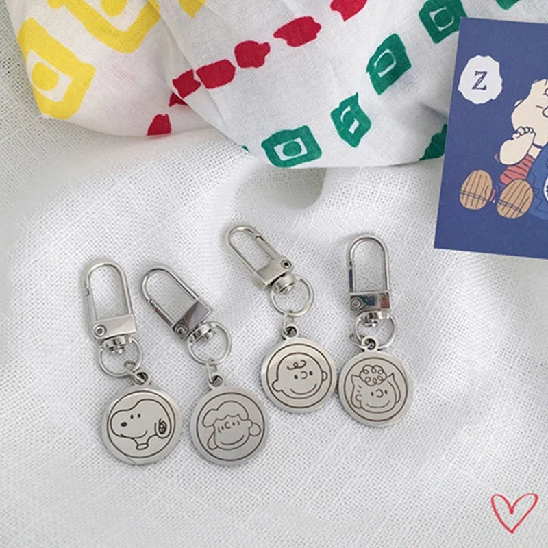 Snoopy Metal Keychain