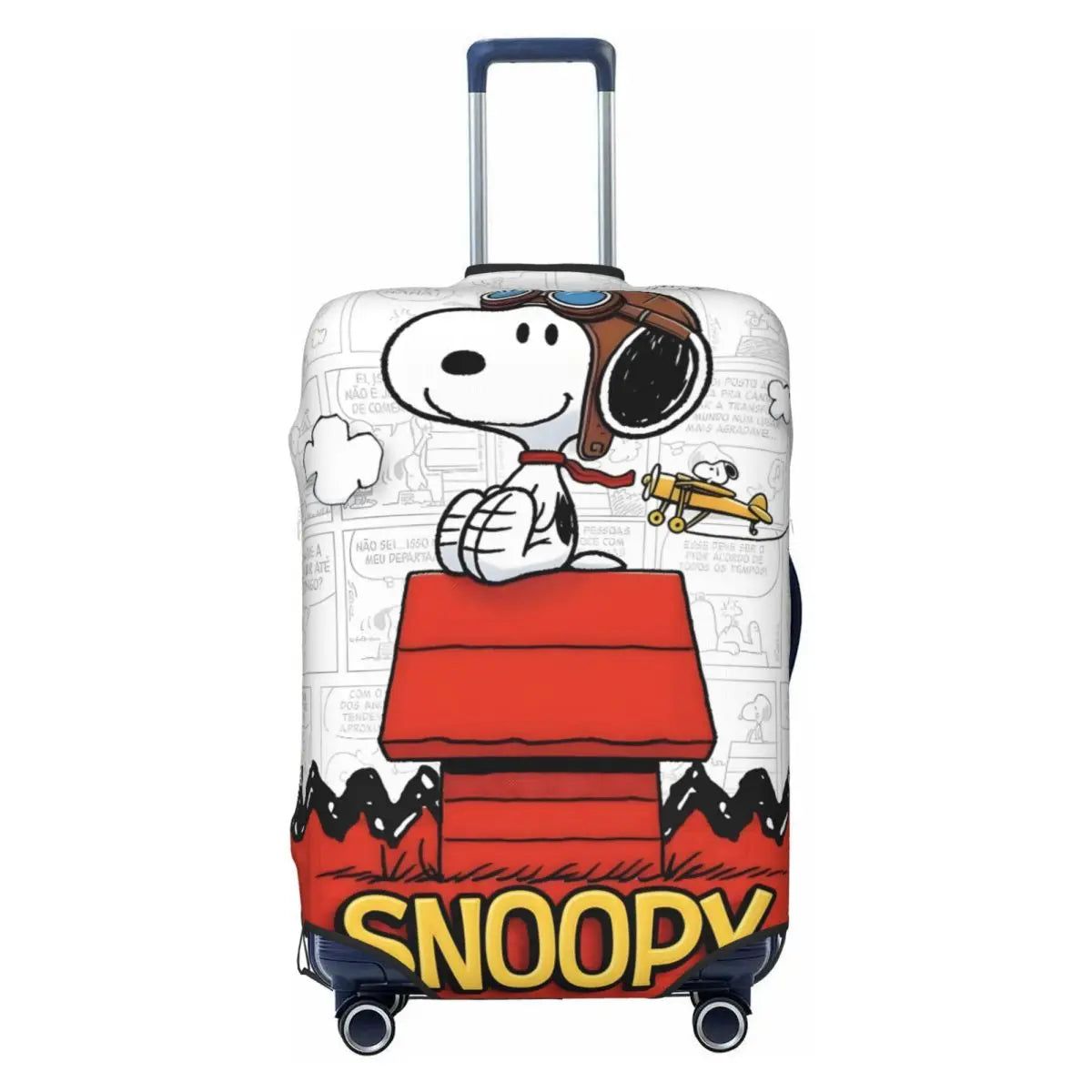 Snoopy Vibin Luggage Cover