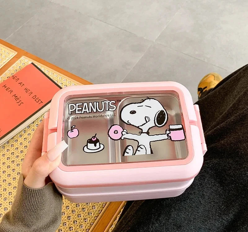 Snoopy Stainless Steel Lunch Box