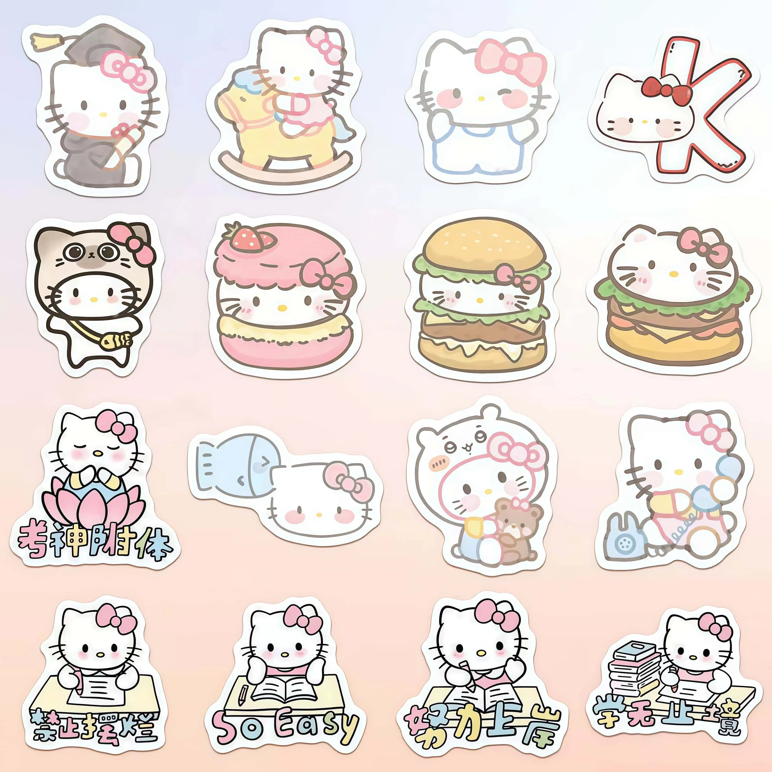 Hello Kitty 60pcs Stickers Set