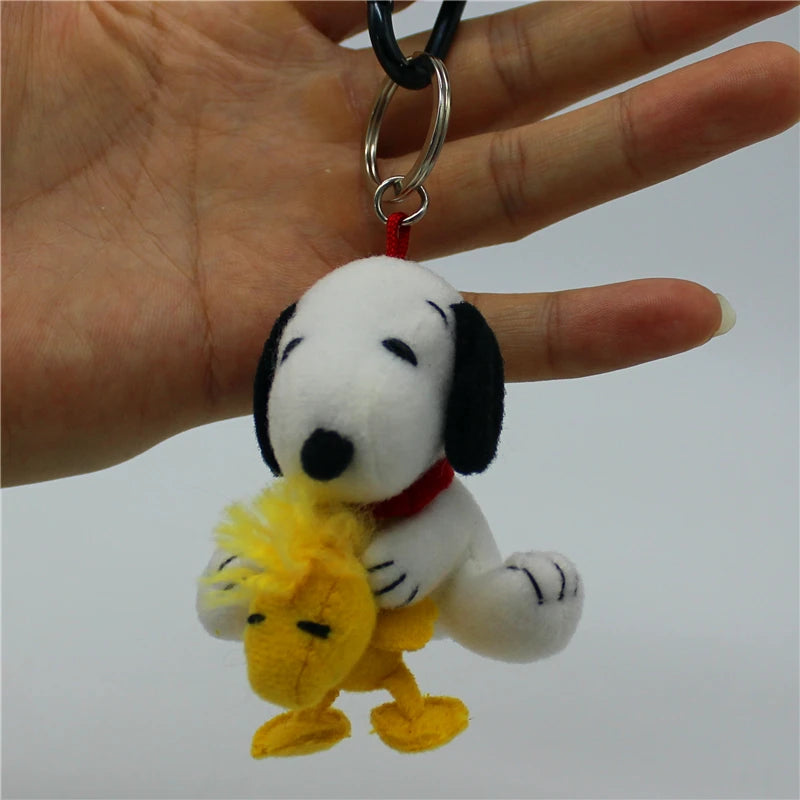 Snoopy Adorable Plush Keychain