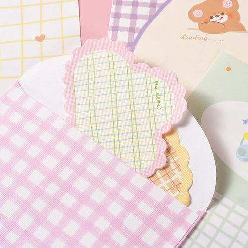 Foodie Bear Letter Writing Set
