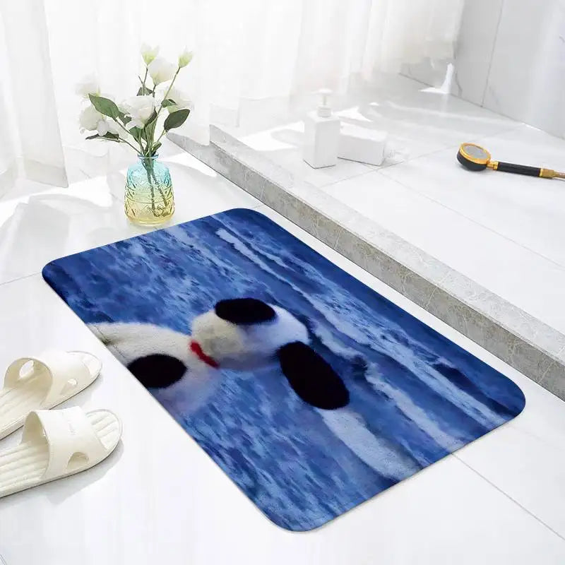 Snoopy Playful Bath Mat