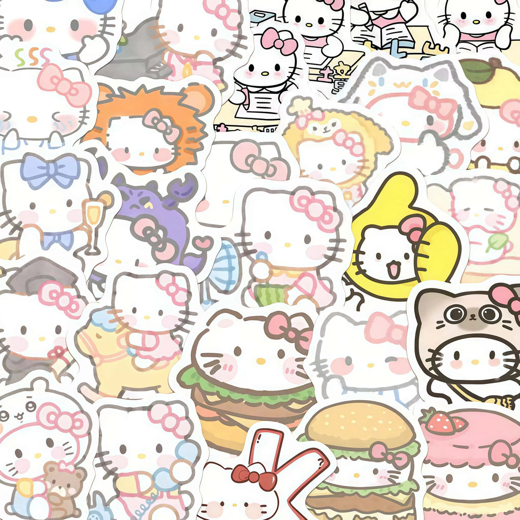 Hello Kitty 60pcs Stickers Set