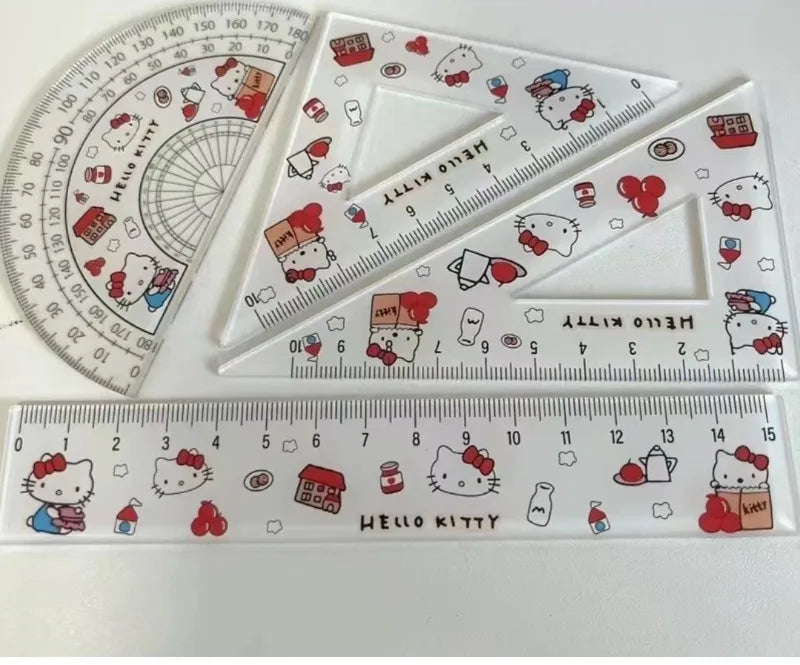 Hello Kitty Rulers 4pcs Set