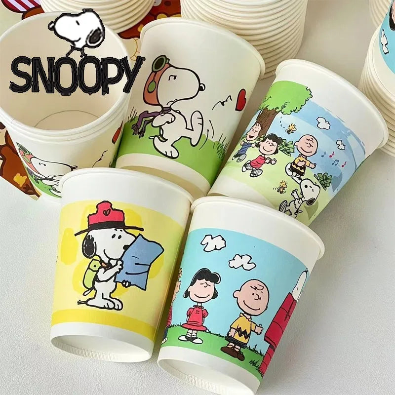 Snoopy Disposable Cup 50pcs