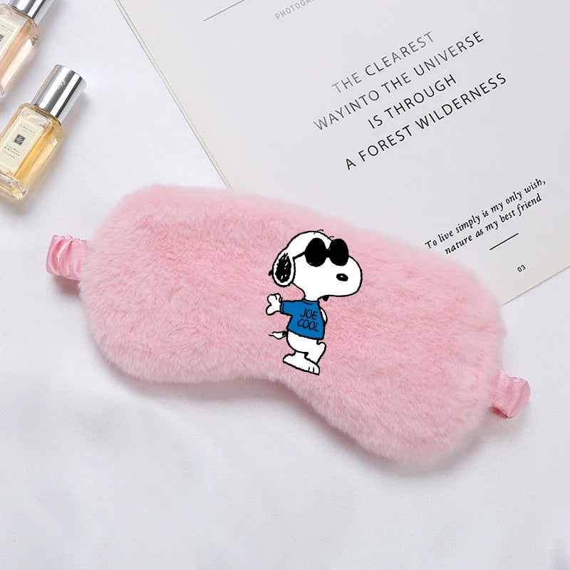 Snoopy Plushy Eye Mask