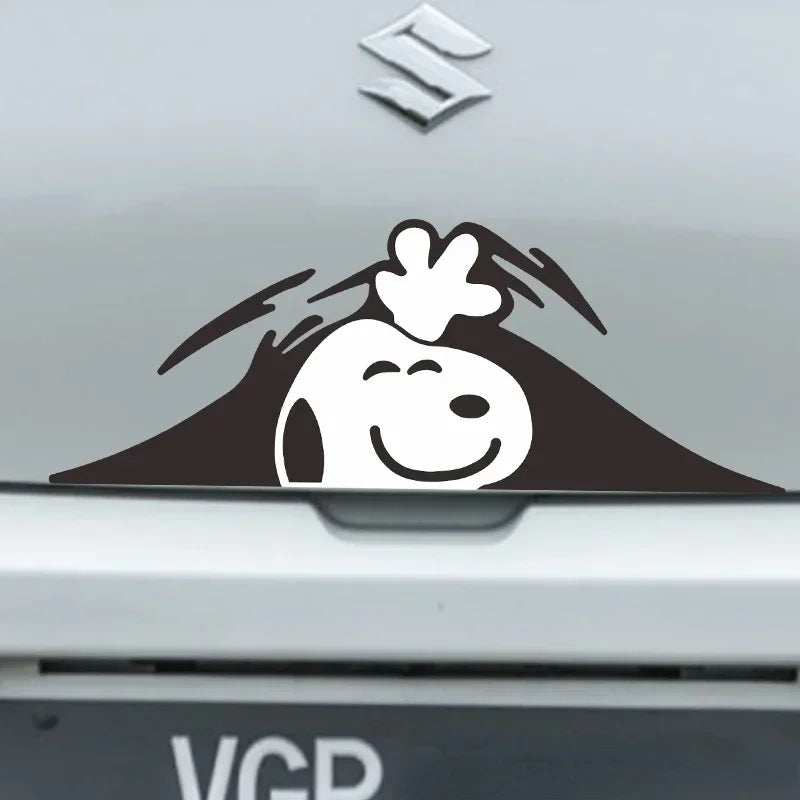 Snoopy Hi Car Sticker
