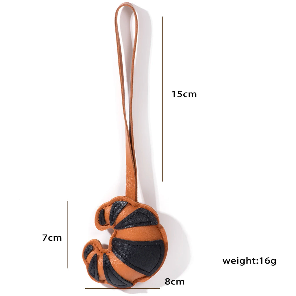 Croissant Bag Charm