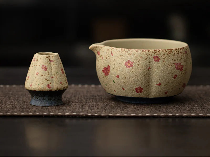 Petal Matcha Bowl Set