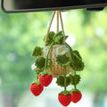 Strawberry Hanging Plant DIY Crochet Kit