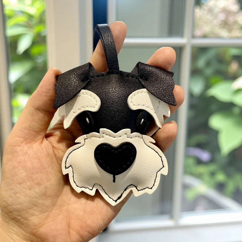 Schnauzer Pal Bag Charm