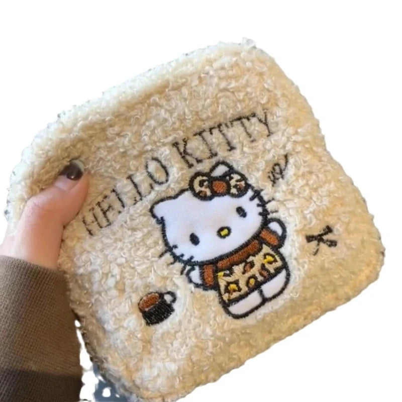 Hello Kitty Plush Storage Bag