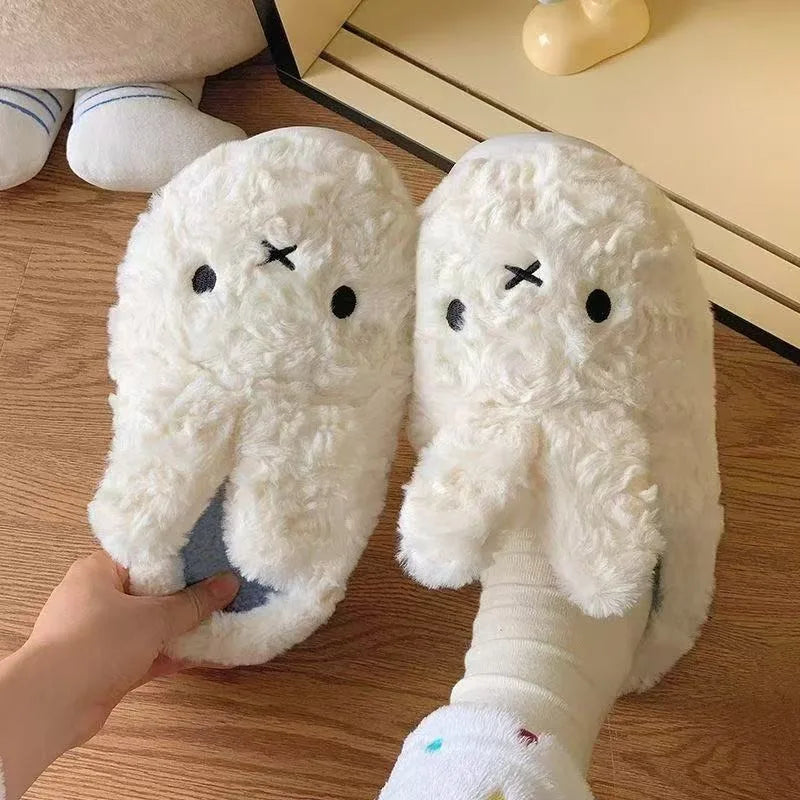 Miffy Adore Plush Slippers