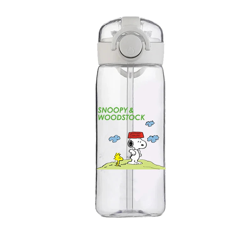 Snoopy Transparent Drink Bottle