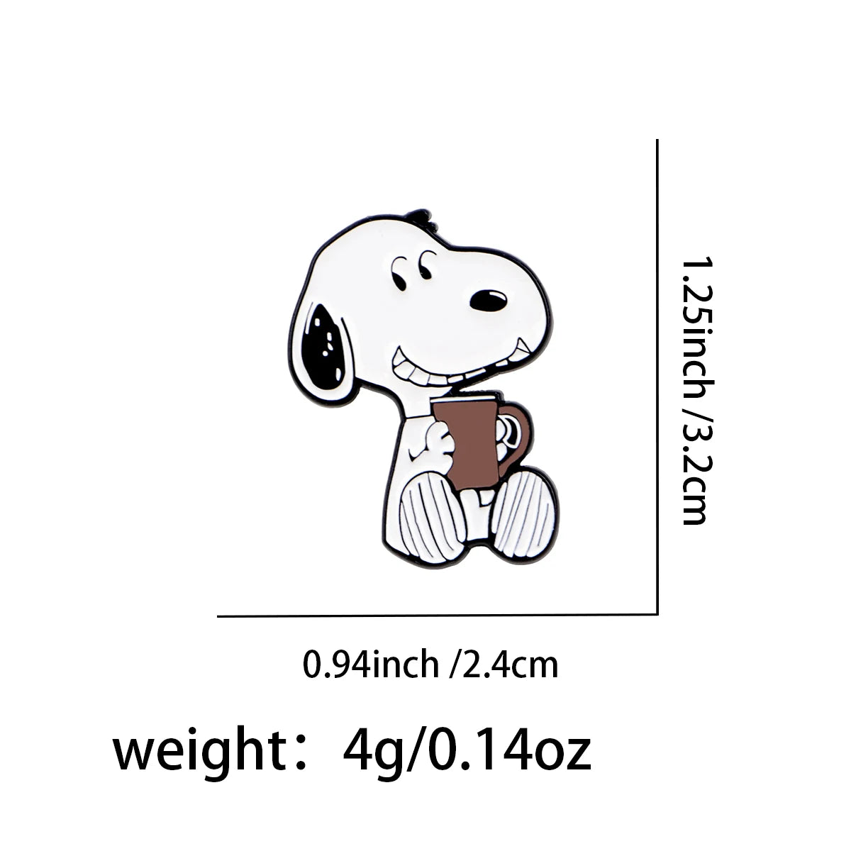 Snoopy Adore Brooch